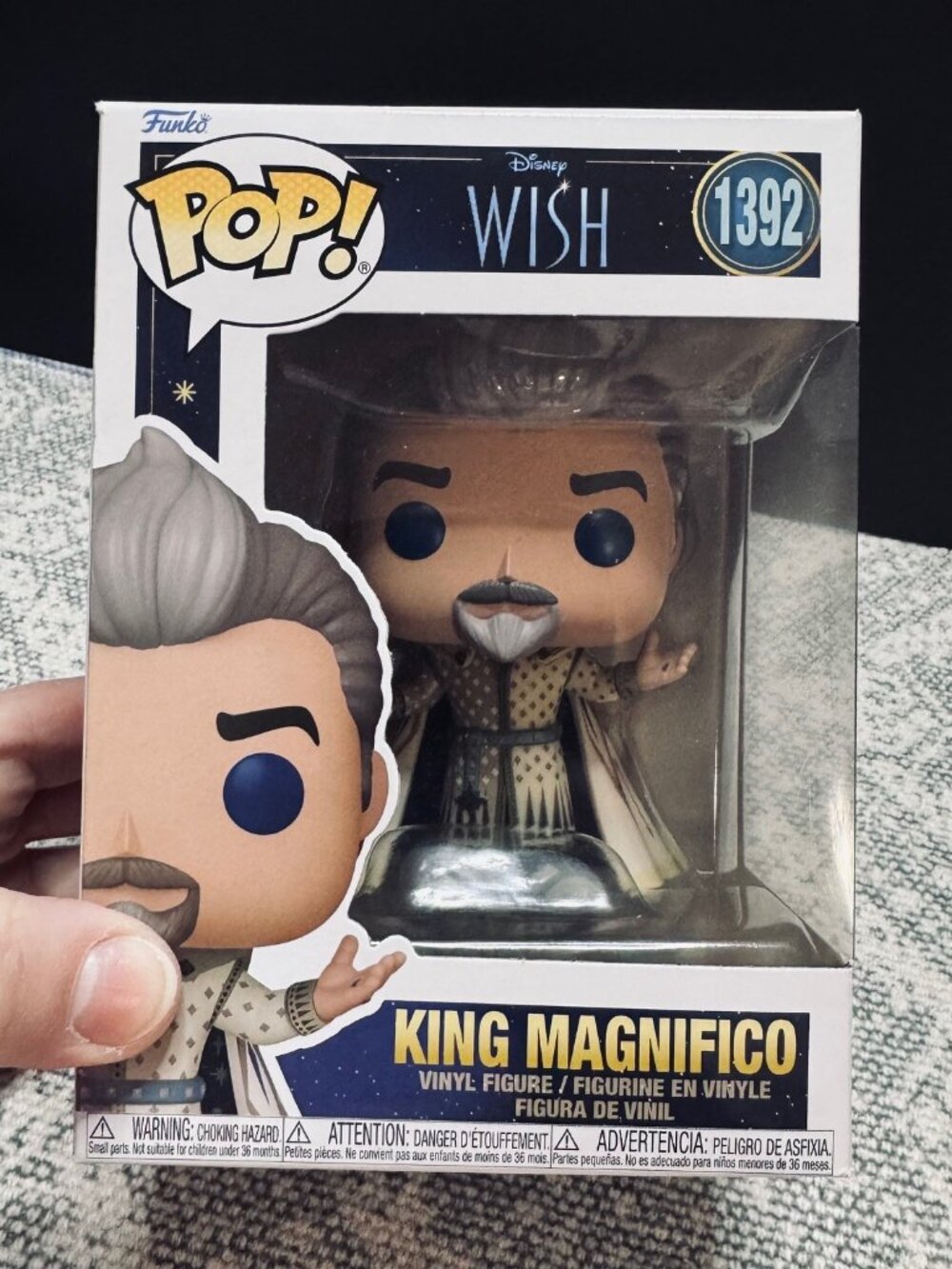 Funko Pop! Disney- Wish- King Magnifico #1392